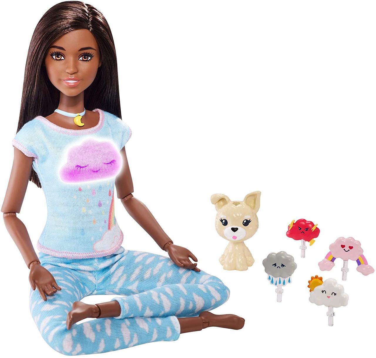 

Кукла Барби брюнетка Дыши со мной Медитация (GMJ73) от Mattel Barbie