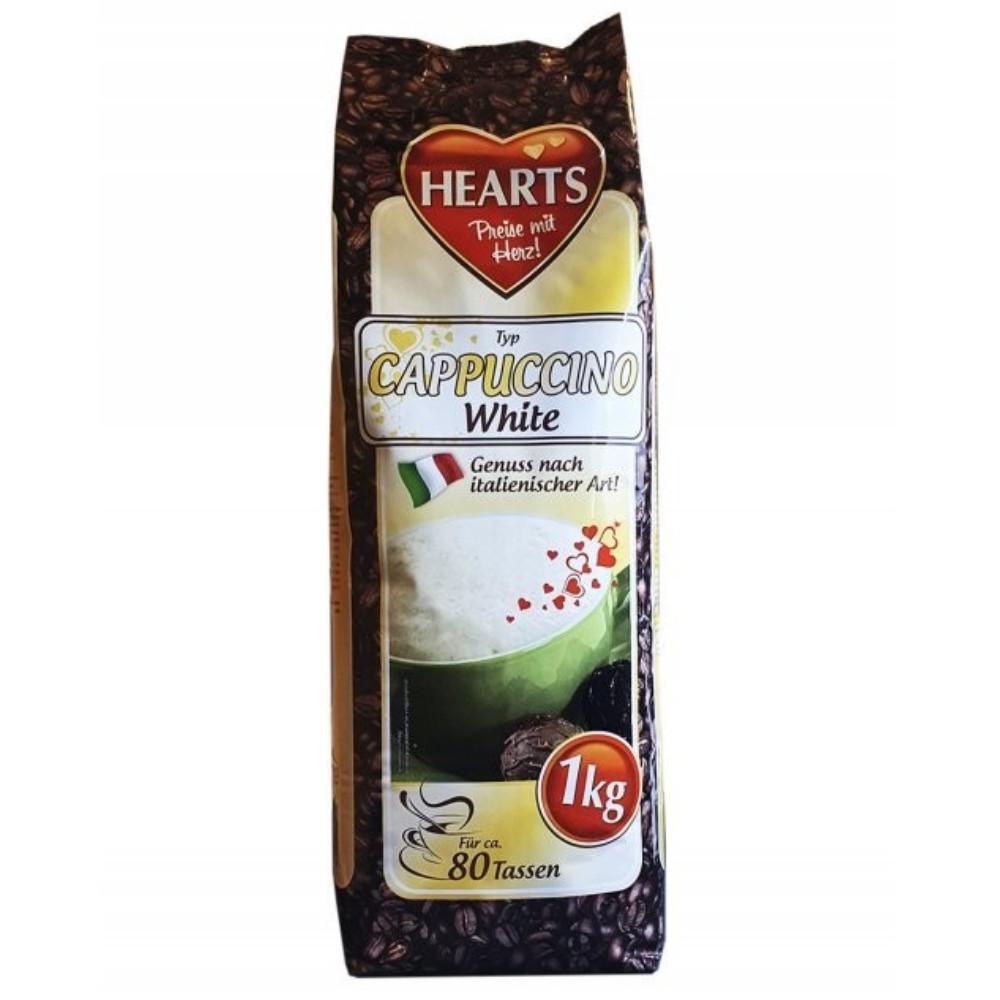 Купить Капучіно HEARTS Cappuccino White 1кг – ROZETKA. Выгодная цена на ...