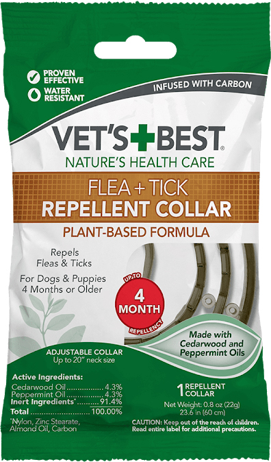 

Ошейник Vet's Best Flea&Tick Repellent Dog Collar 60 см