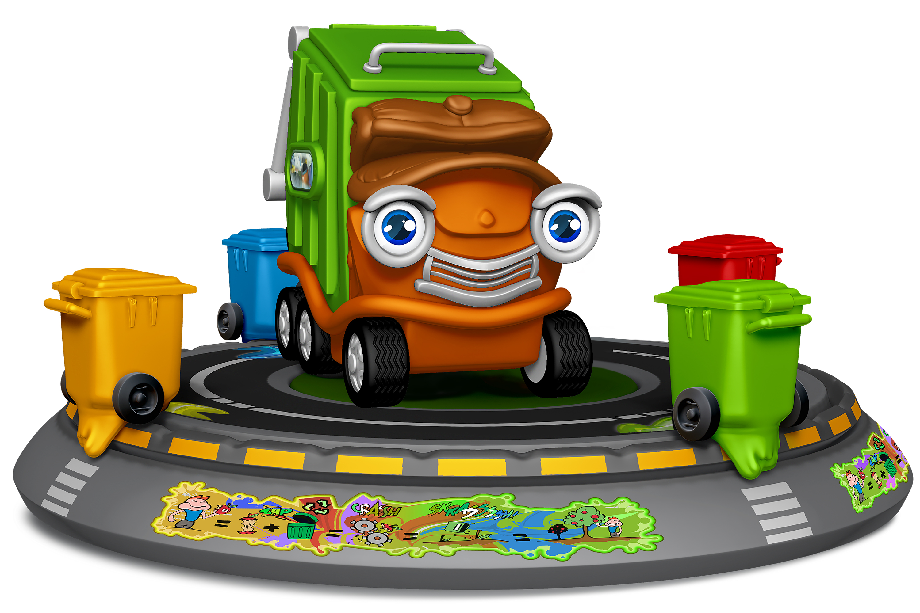

Настільна гра електронна Splash Toys Сміттєвоз (ST30122)