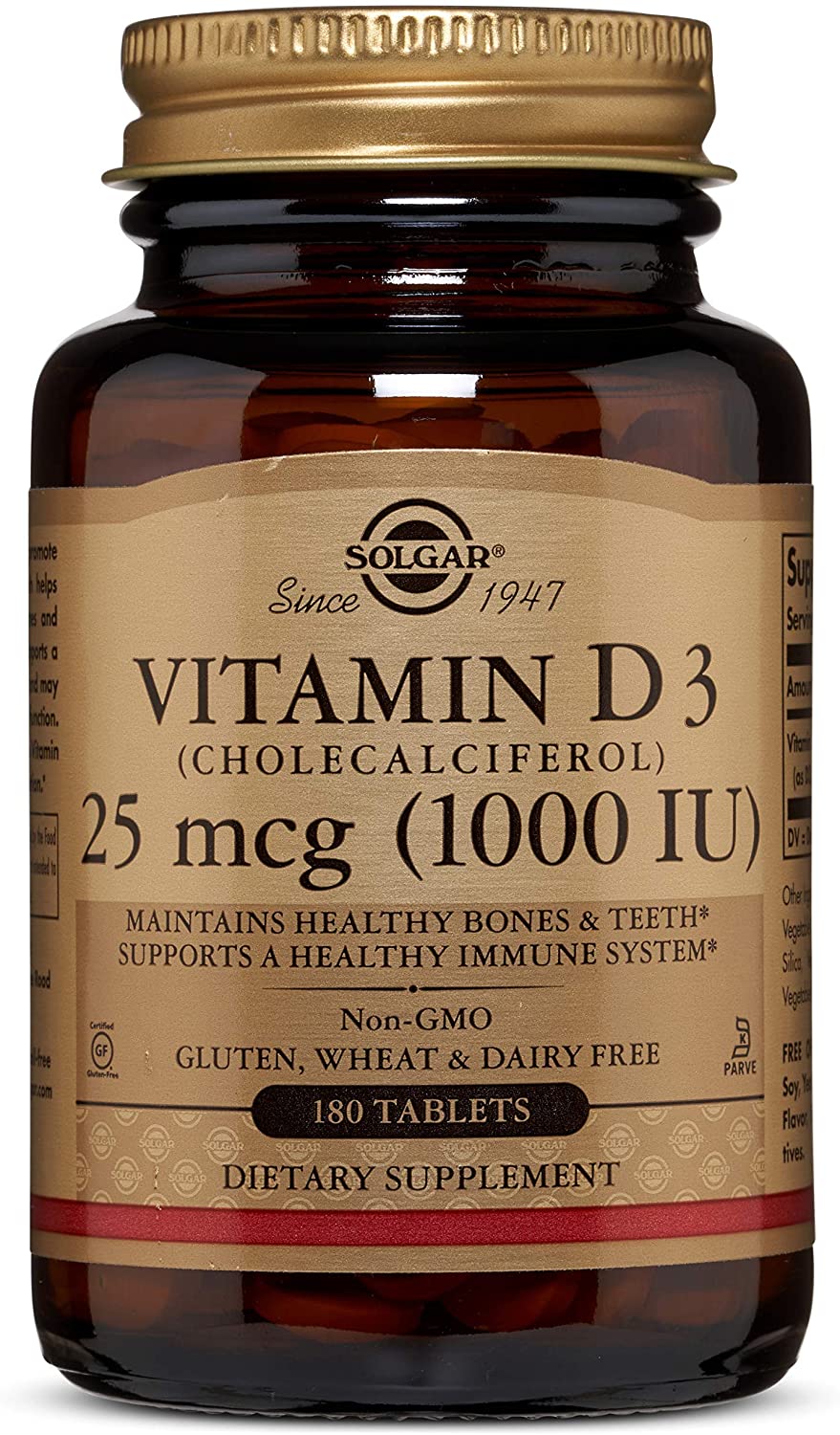 

Витамины Solgar Vitamin D3 25 mcg (1,000 IU) 180 таблеток (4384302811)