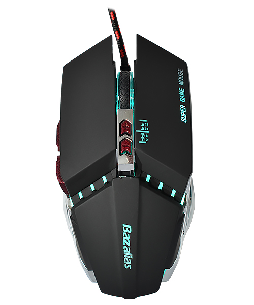 

Мышь игровая Bazalias V10 USB Black