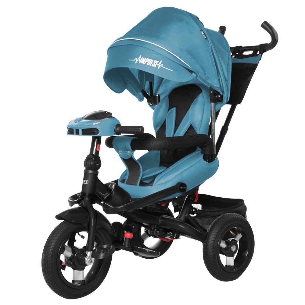 

Триколісний велосипед TILLY Impulse з пультом T-386/1 Ocean Blue LEN