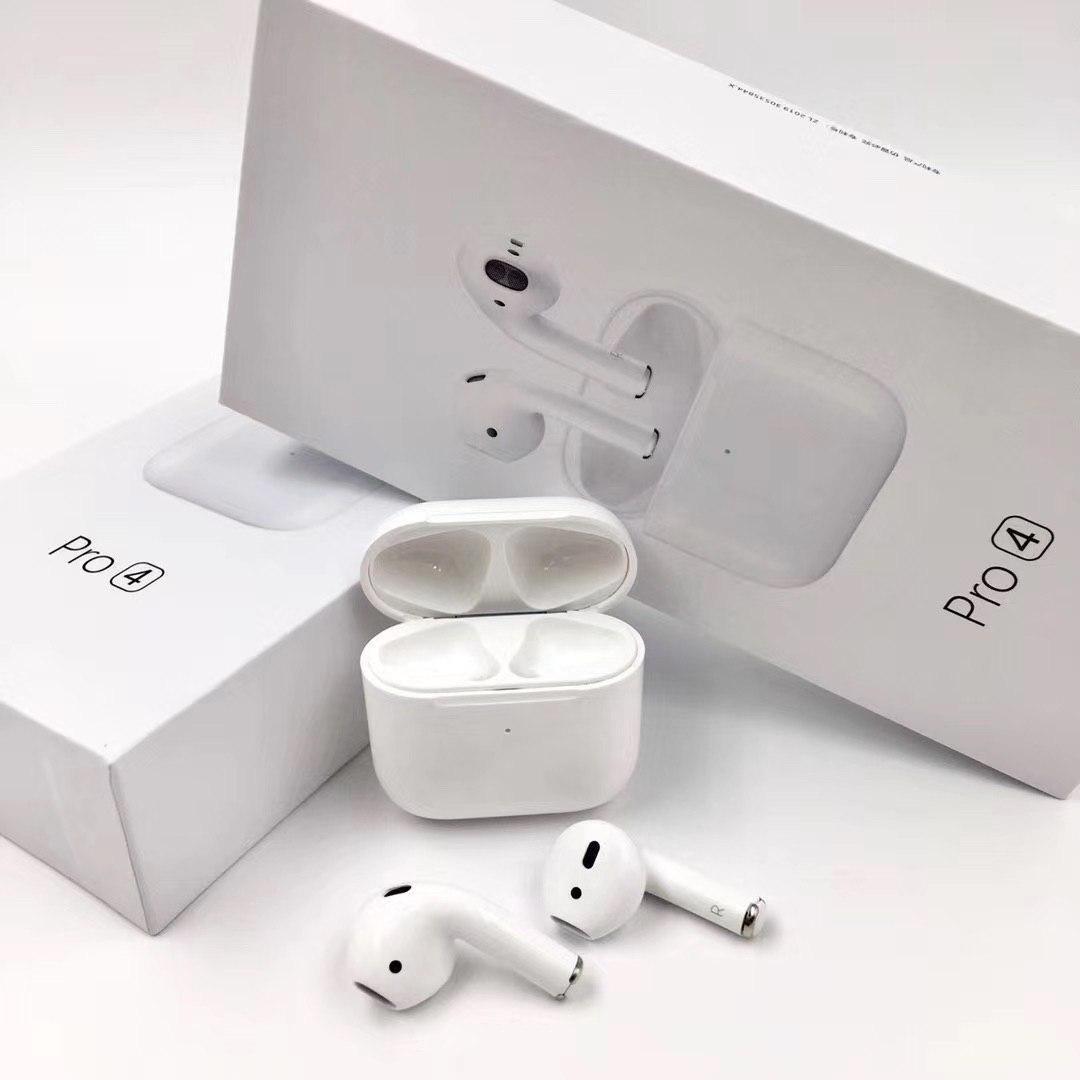 

Наушники беспроводные Pro 4 mini bluetooth 5.0 White