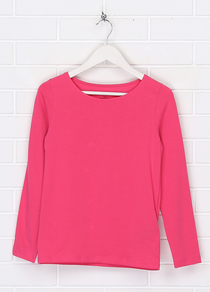

Футболка с длинными рукавами для девочки H&M 620424 134-140 СМ Розовый 59325