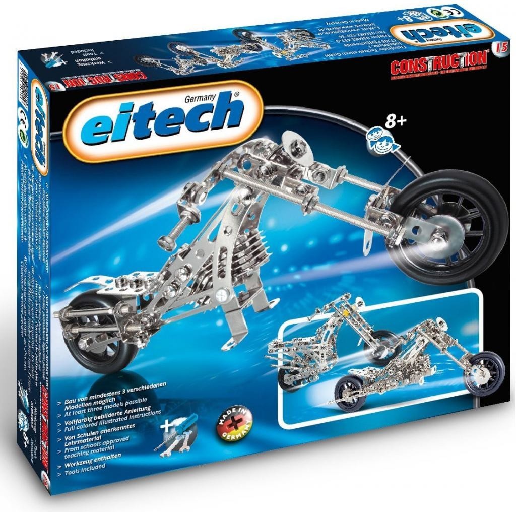 

Конструктор металлический Мотоцикл чопер C15 Eitech