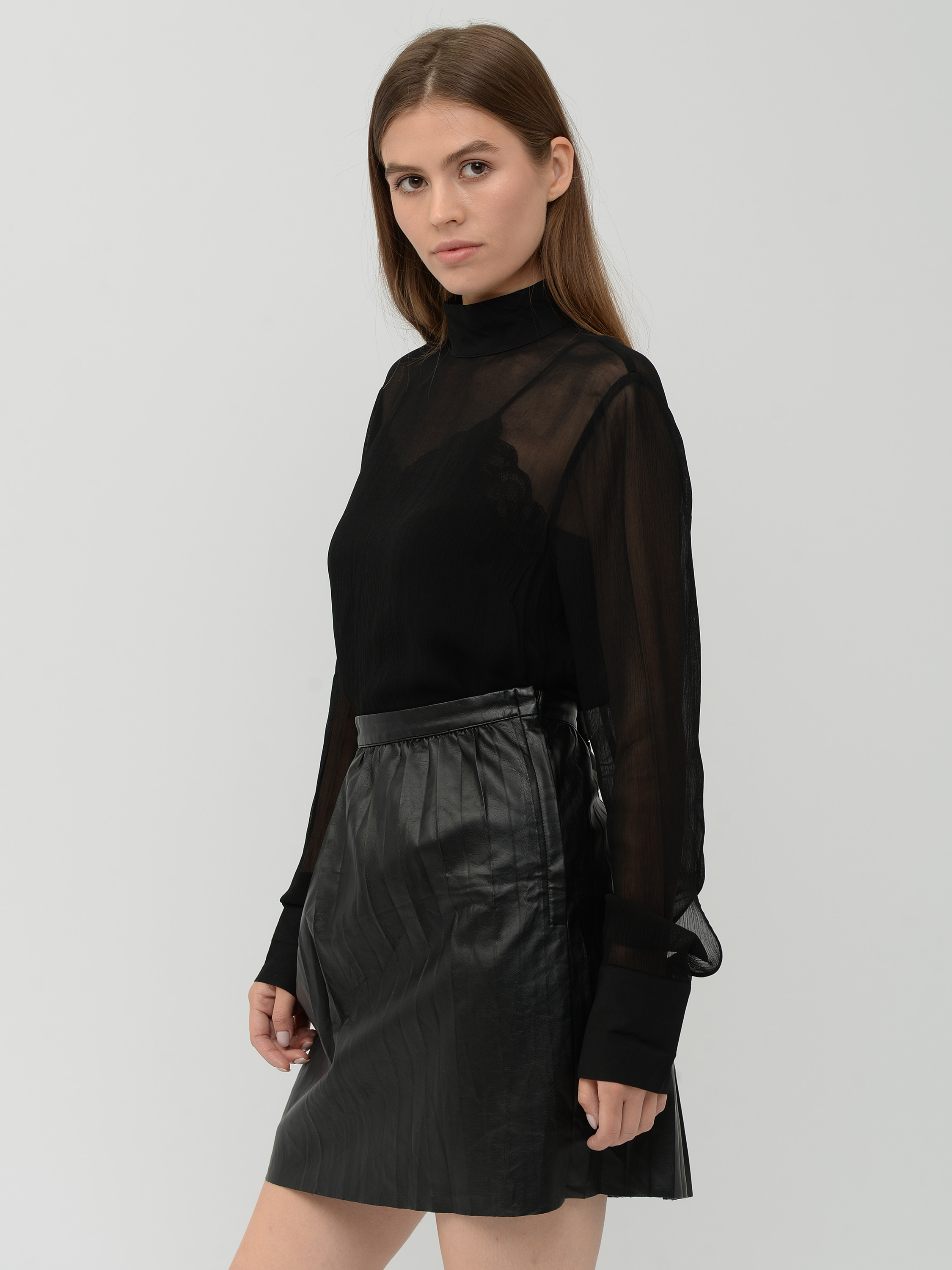 

Блузка H&M 258749  Черная, Блузка H&M 258749 32 Черная