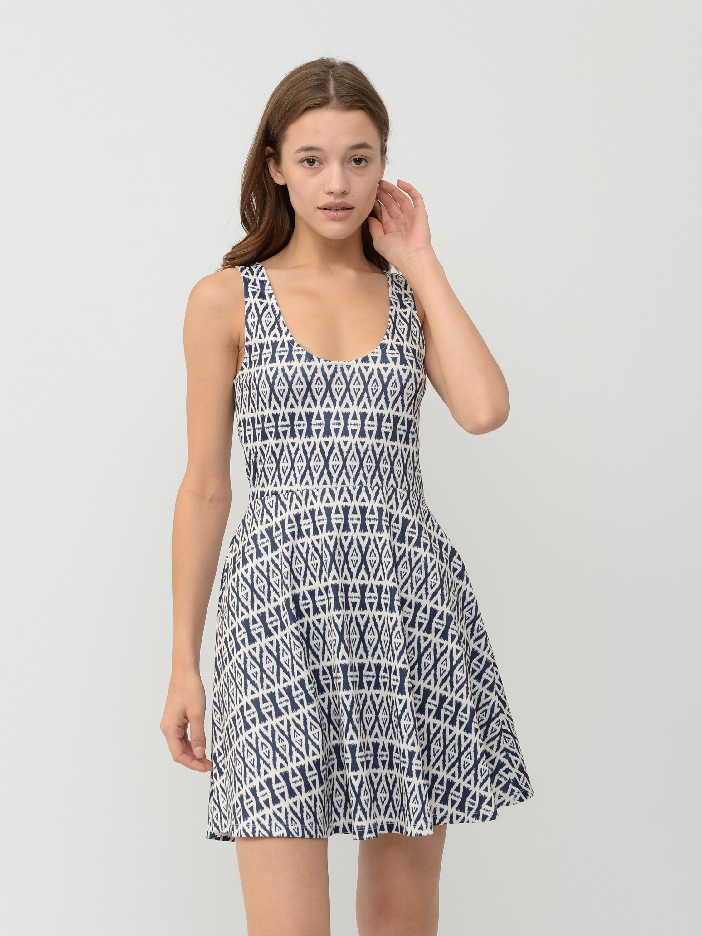 

Платье H&M 5522001 S Синее с белым