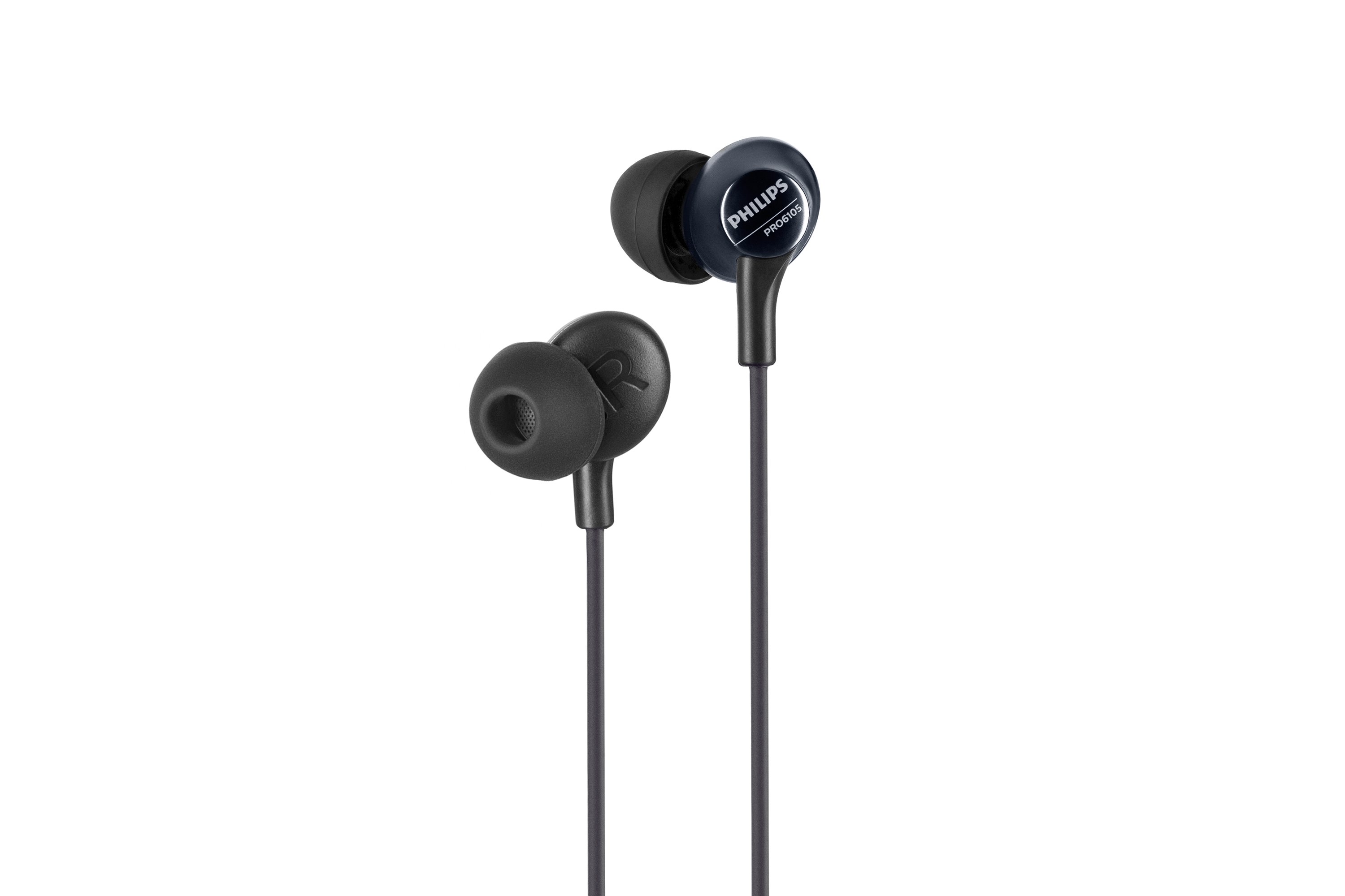 

Наушники Philips Performance PRO6105BK In-ear Hi-Res Mic Black