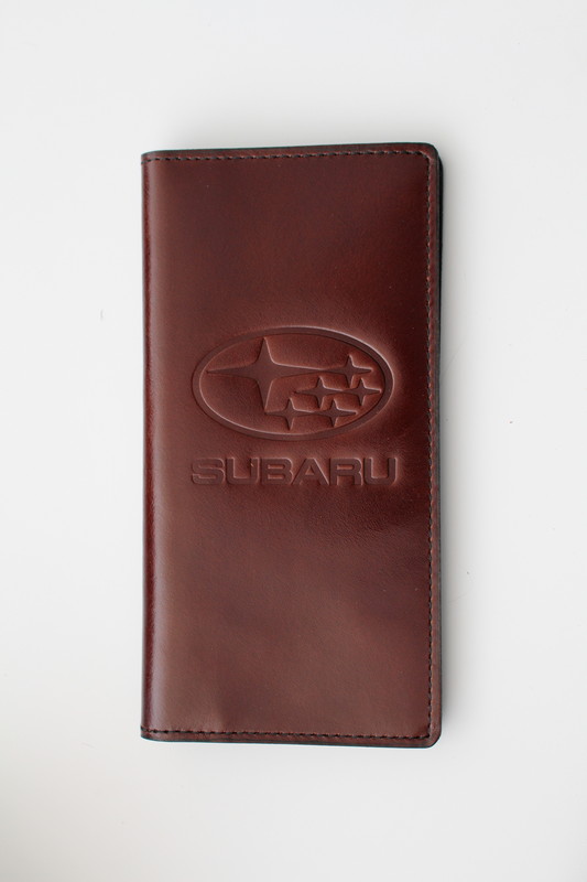 

Портмоне Image-D с логотипом Subaru каштановое 4023