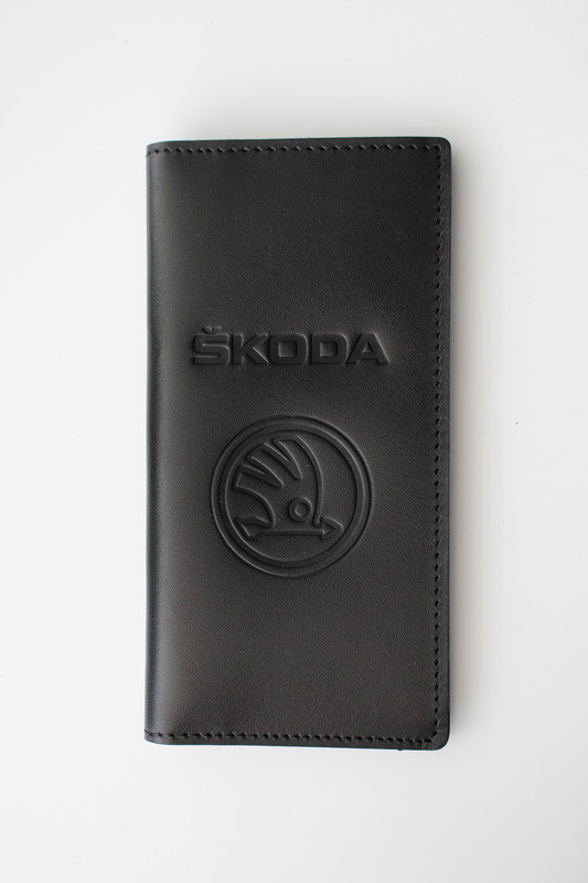 

Портмоне Image-D с логотипом Skoda черное 4023