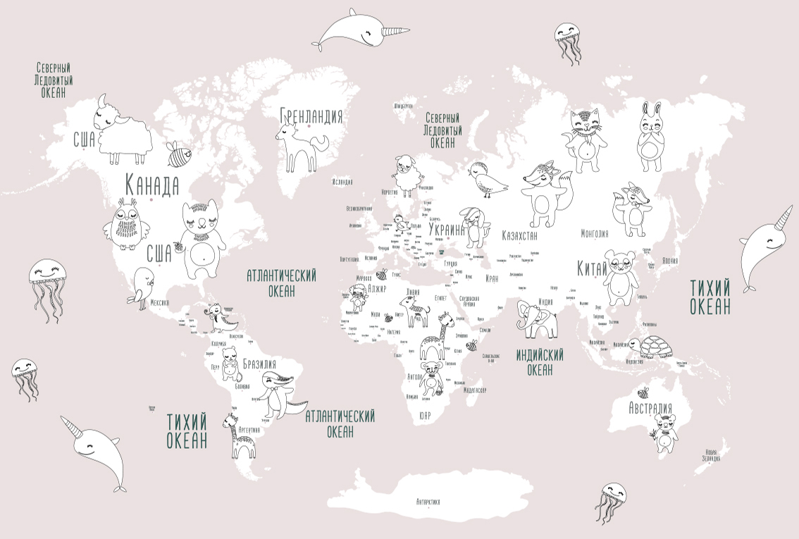 

Фотообои WS Wallpaper Детские фотообои 392*270 (31381) Флора