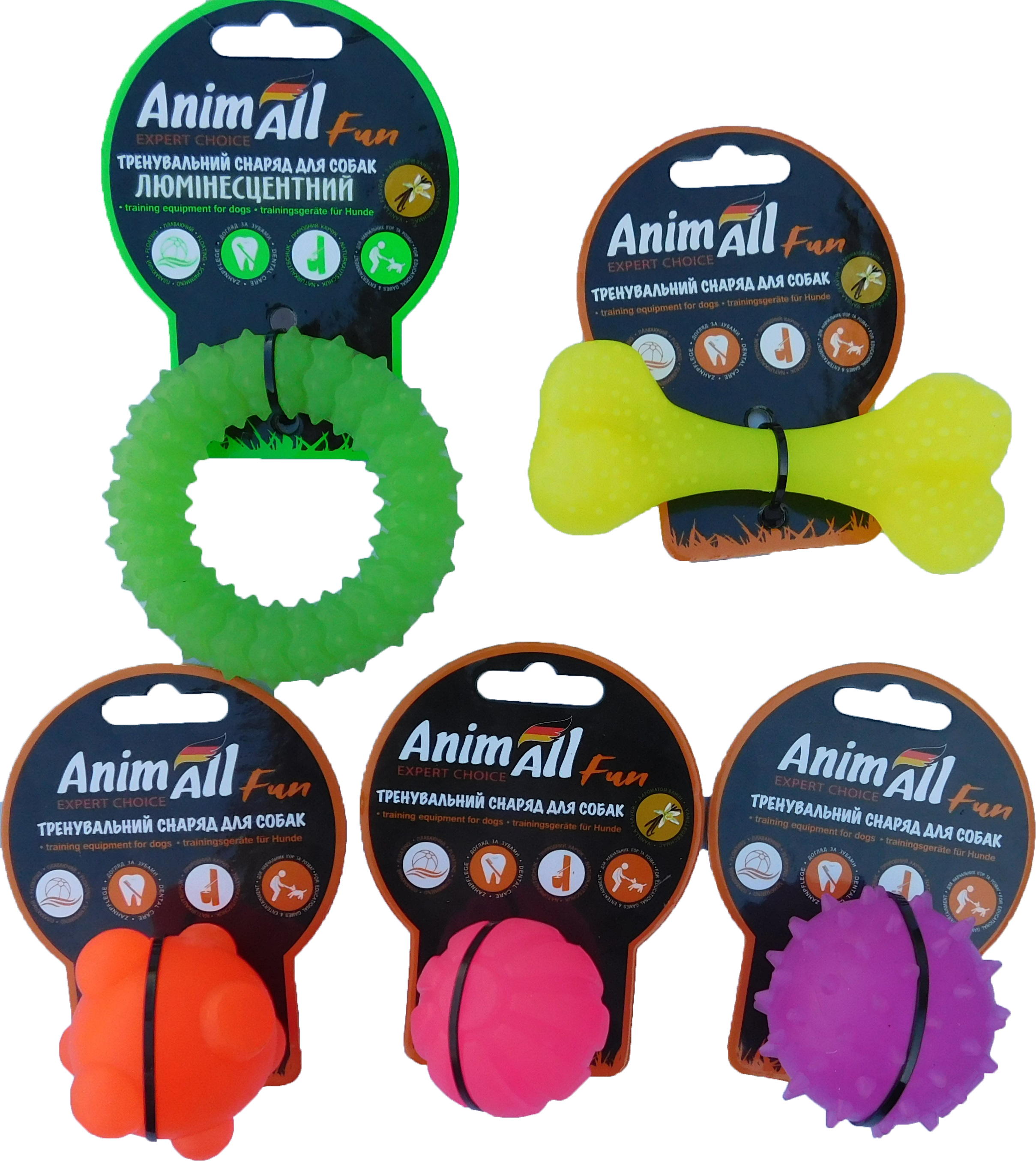 

Набор игрушек AnimAll S min 5 шт. (2000981189228)