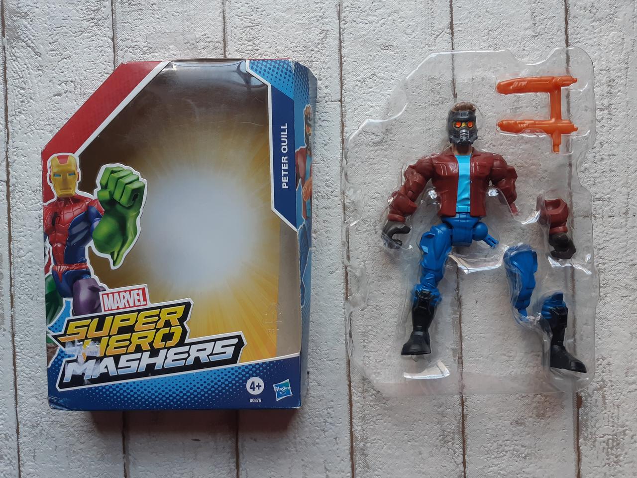 

Фигурка Marvel Hero Mashers Hasbro Peter Quill B0876 A6825