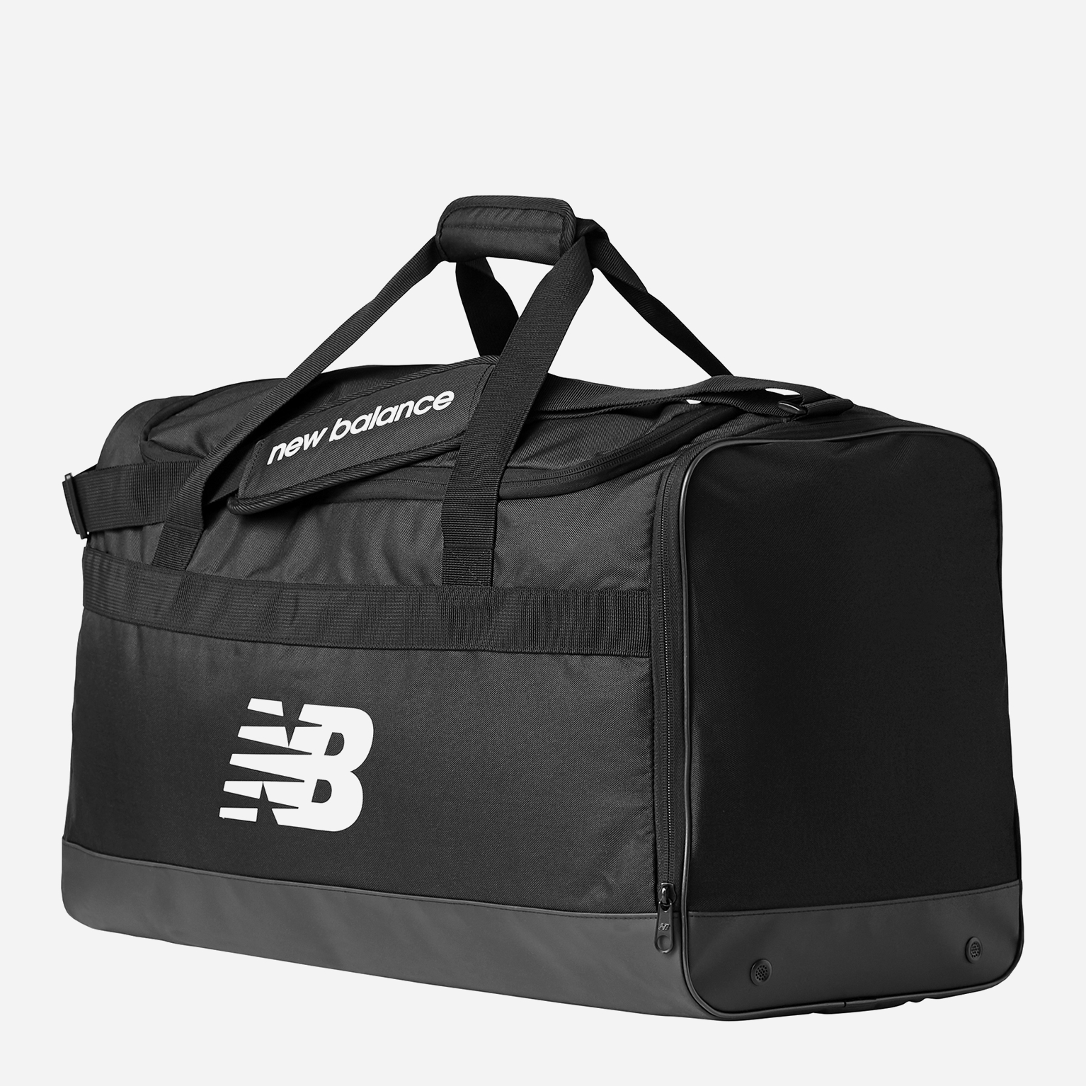 Акція на Сумка спортивна New Balance TEAM DUFFEL BAG MED LAB13509BK Чорна від Rozetka