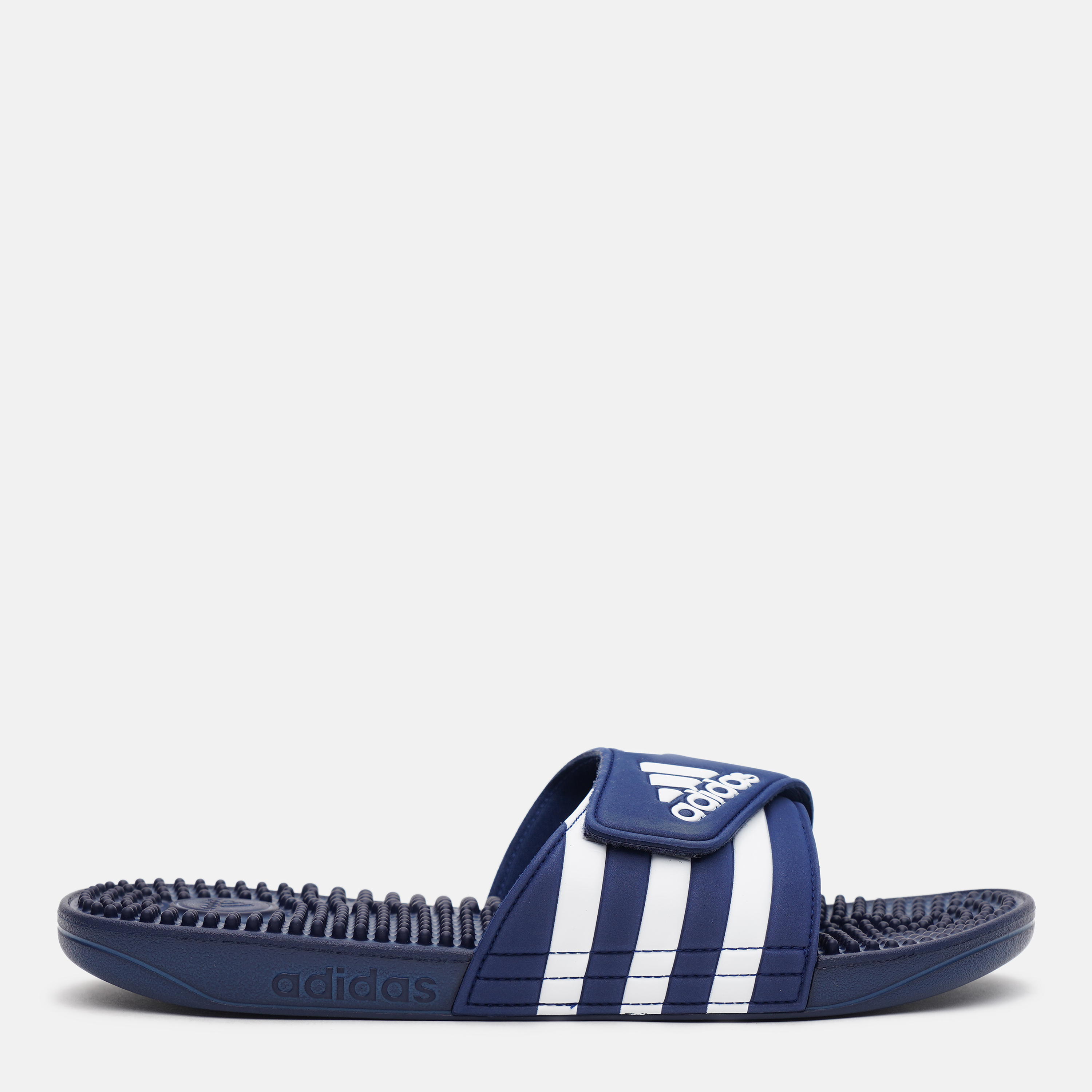 Акція на Шльопанці Adidas Adissage F35579 40.5 (7UK) 25.5 см Dkblue/Ftwwht/Dkblue від Rozetka