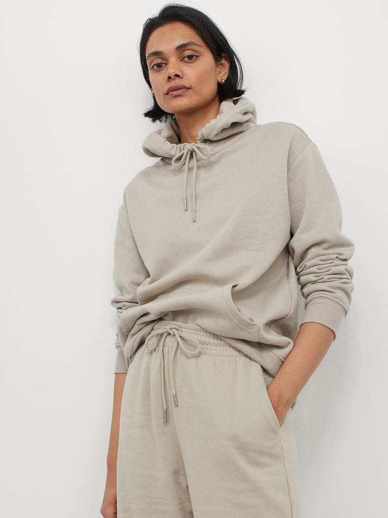 Худи H&M 0456163102 L Светло-бежевое (NS2000000588018) – низкие цены ...