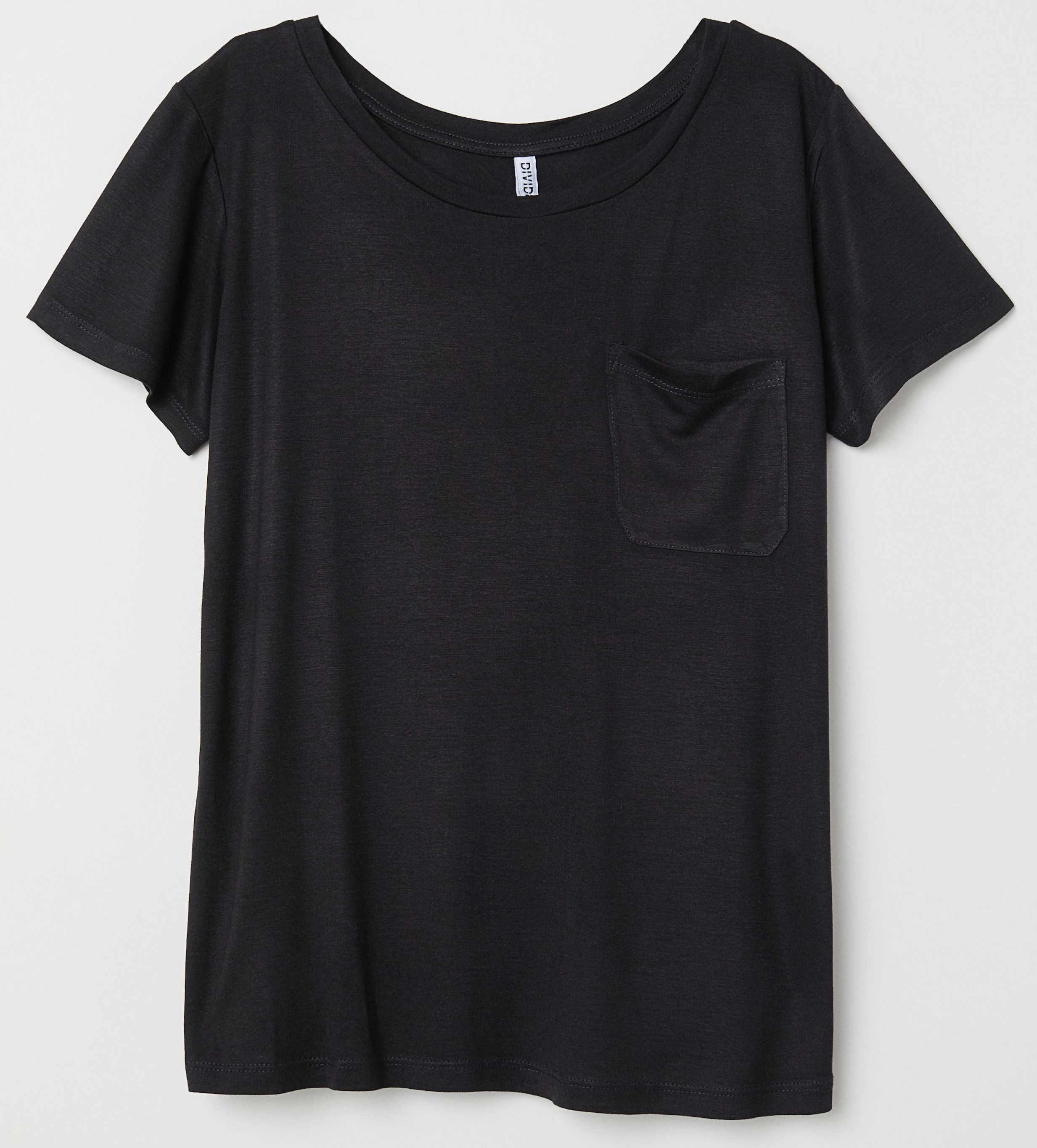 

Футболка H&M 0671186 M Черная