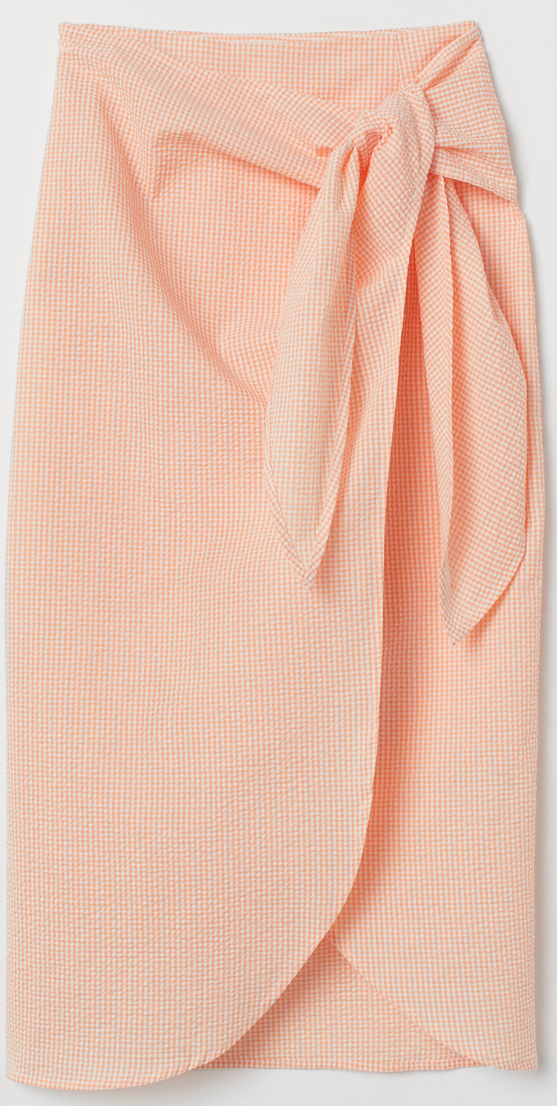 

Юбка H&M 07277089 34 Светло-оранжевая