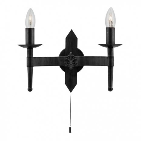 

Бра Searchlight Cartwheel 2422-2BK