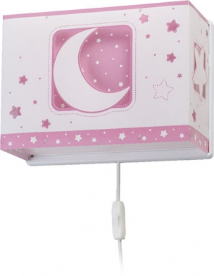 

Детское бра Dalber Moon Pink 63238S