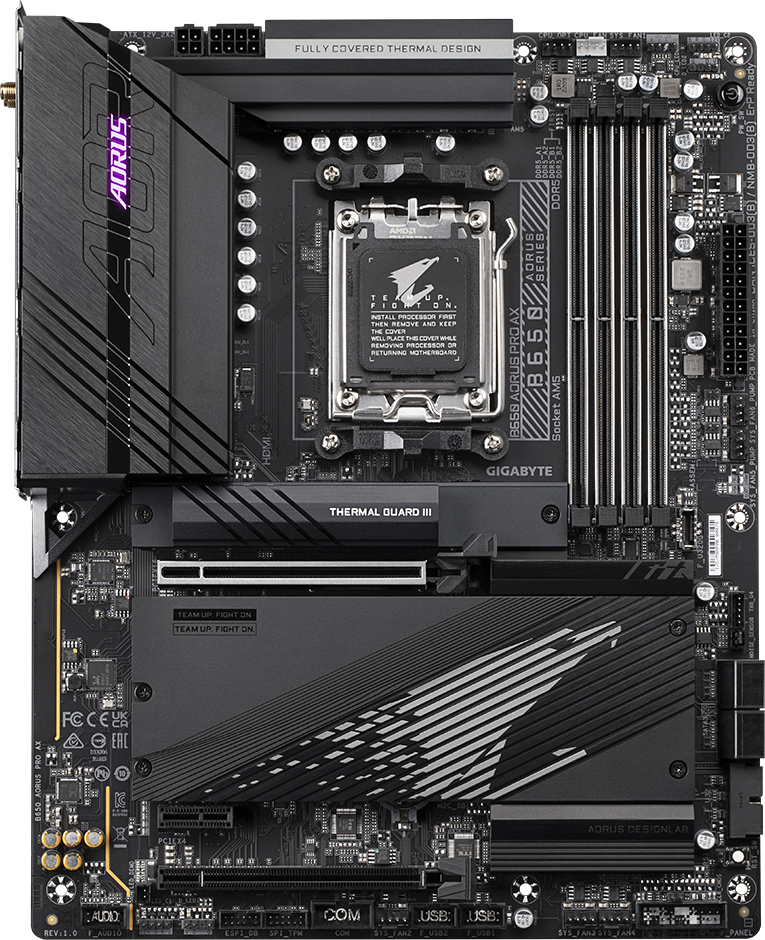 Материнская плата Gigabyte B650 Aorus Pro AX (sAM5, AMD B650, PCI-Ex16 ...