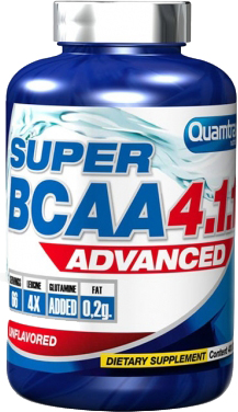 

Аминокислота Quamtrax BCAA 4:1:1 200 таблеток (8436046972582)