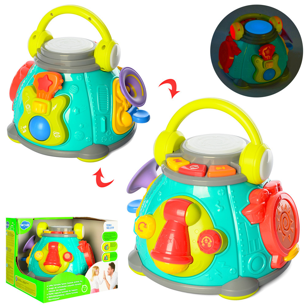 

Музыкальная развивающая игрушка Караоке Best Toys 3119 Детская музыкальная игрушка караоке для малыша Развивающий куб для малыша Развивающая игрушка для детей