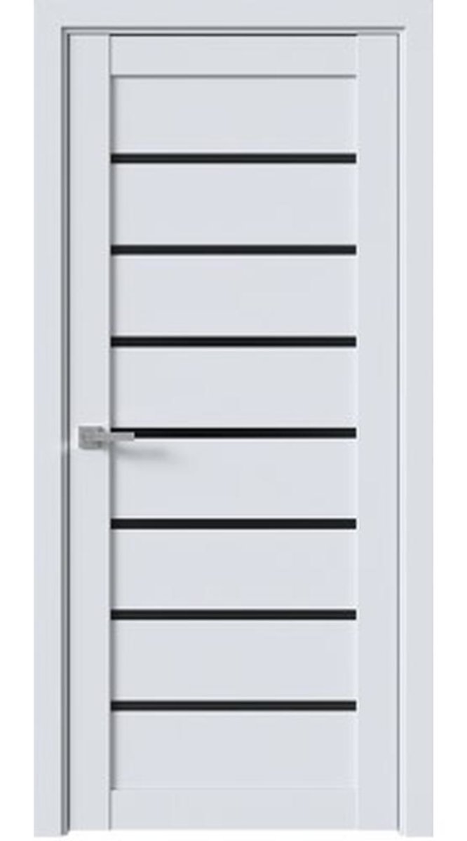 Двери межкомнатные ЛІРА ШИМО стекло чёрное 600*2000 СНІЖНИЙ – фото ...