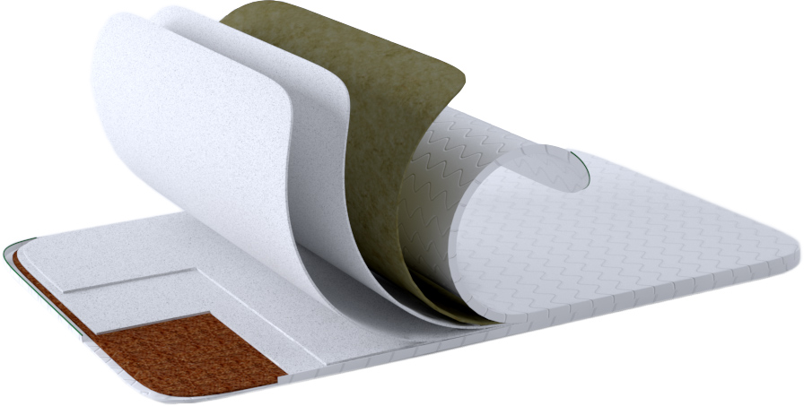 

Тонкий матрас-топпер Green Streem Biolinum Ergo Lux 130х200 см (02022020-06-14)