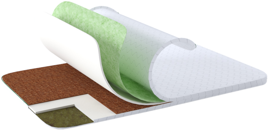 

Тонкий матрас-топпер Green Streem Tea Ultra Cocos 180х200 см (02022020-46-10)