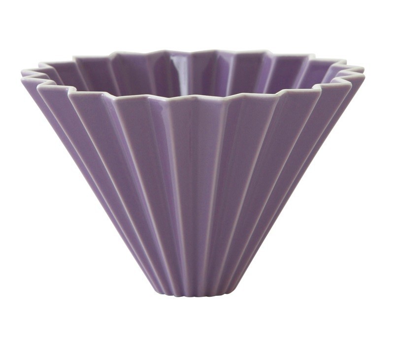 

Пуровер керамічний Origami Dripper M Purple