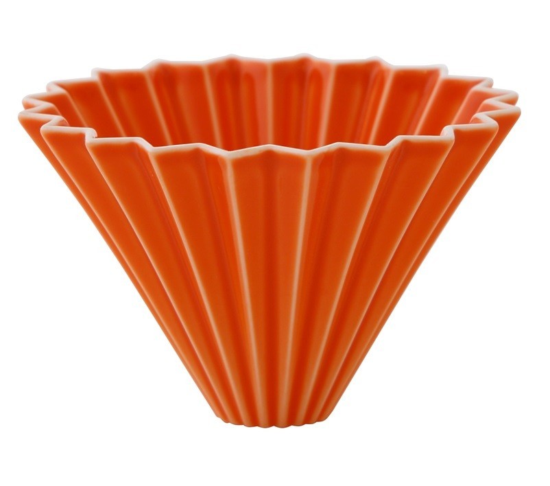 

Пуровер керамічний Origami Dripper M Orange