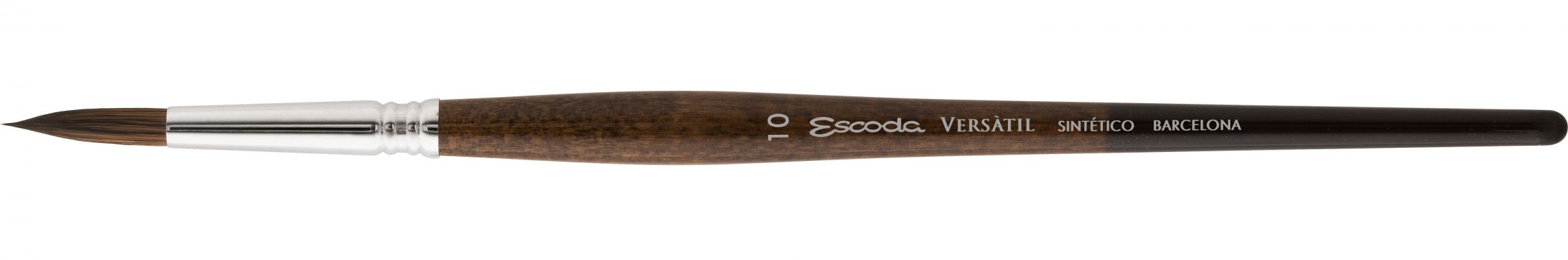 

Кисть Escoda Versatil синтетика - имитация колонка круглая № 10