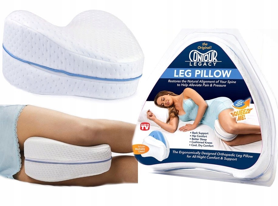 Подушка для ног Ортопедическая CONTOUR LEG PILLOW – фото, отзывы ...