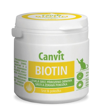 

Витаминный комплекс Canvit BIOTIN для кошек, 100 гр