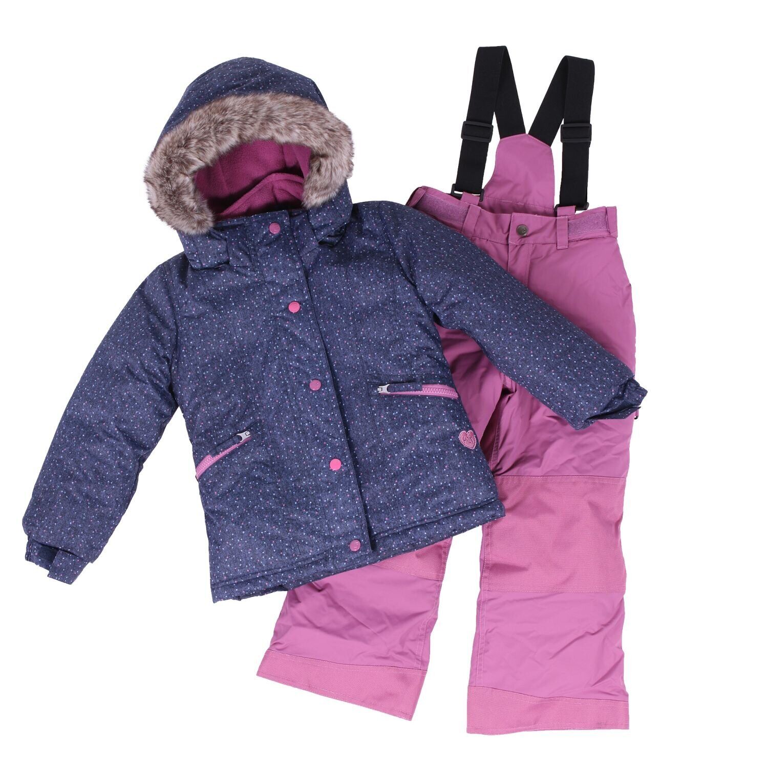 

Комплект зимний Peluche&Tartine F18M62EF Фиолетовый 7 лет 122-128 см (F18M62EF-DkHeaven/DustLilac-7)