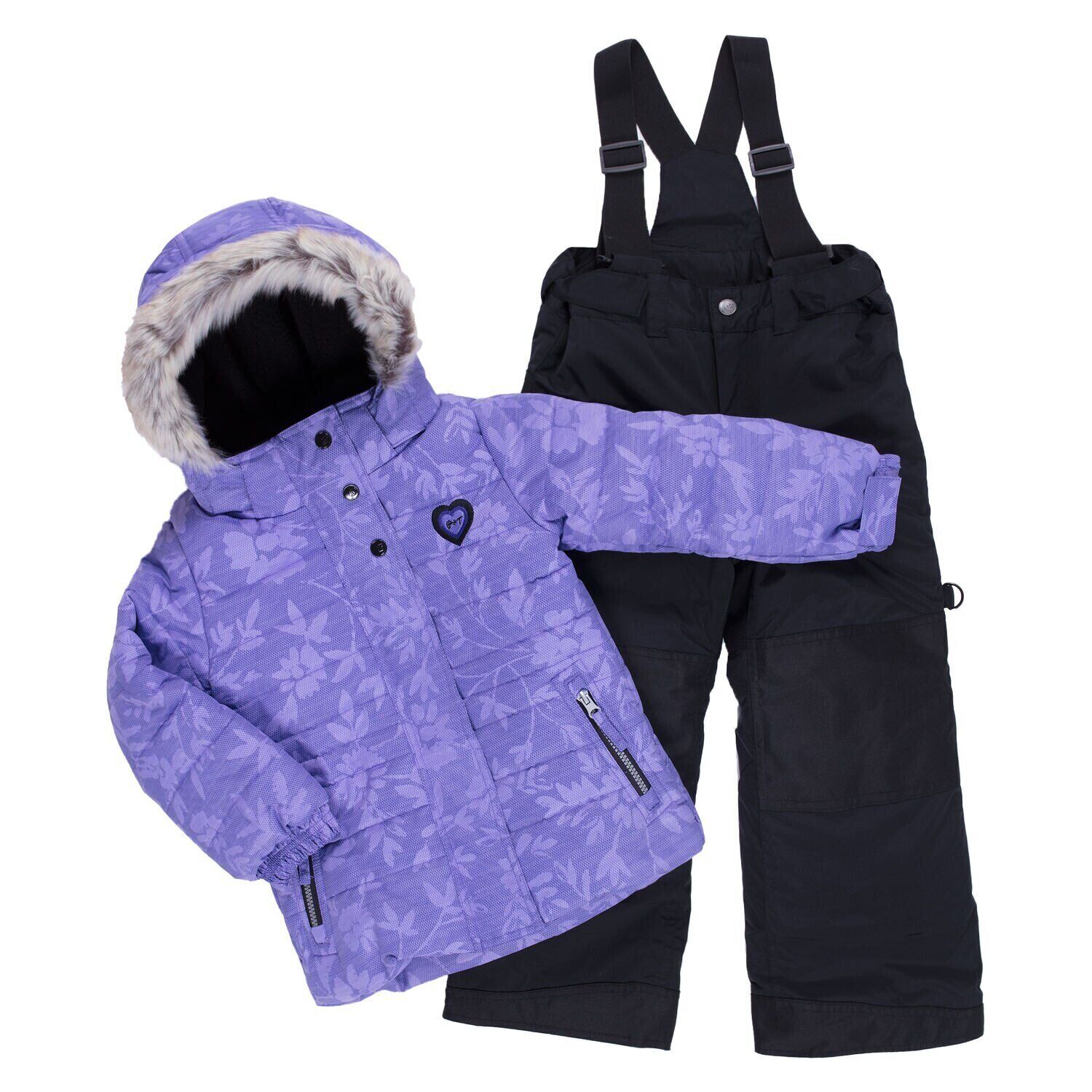 

Комплект зимний Peluche&Tartine F19M50EF Фиолетовый 5 лет 110-116 см (F19M50EF-Paleberry/Black-5)