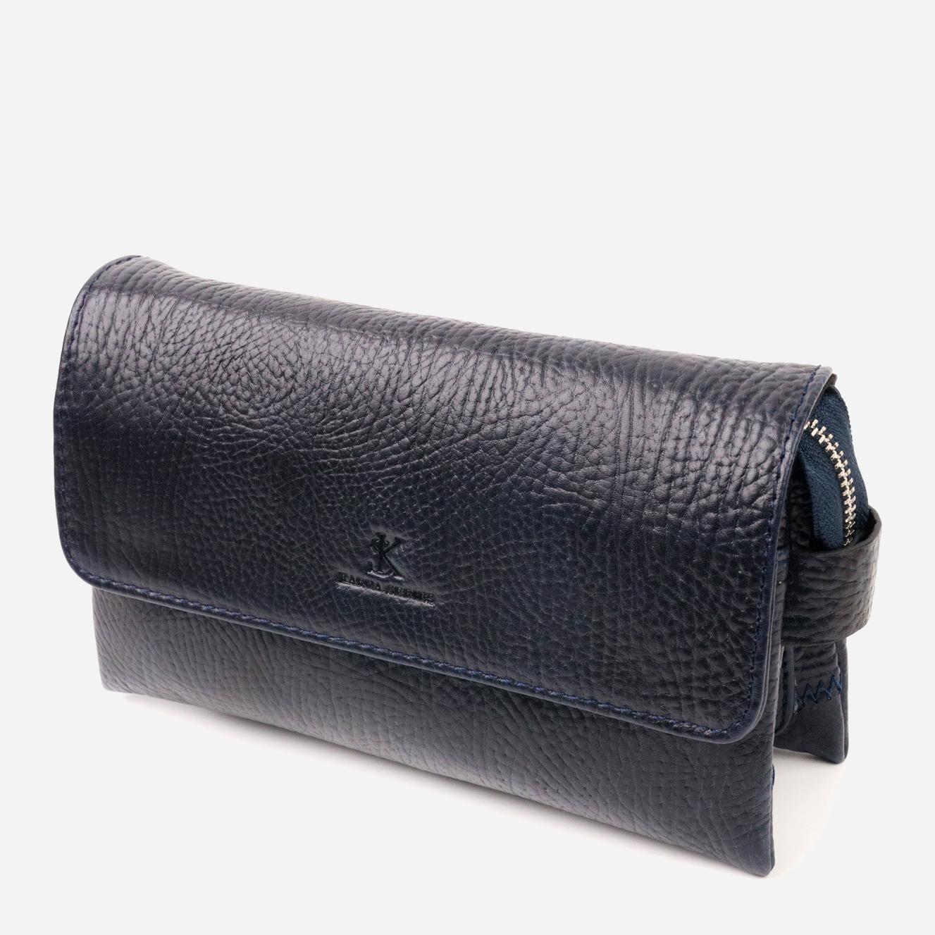 Сумка-клатч мужская кожаная Karya leather-20909 Синий – в интернет ...