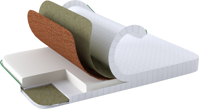 

Ортопедический матрас Green Streem Ortholinum Cocos Extra 180х200 см (02022020-41-10)