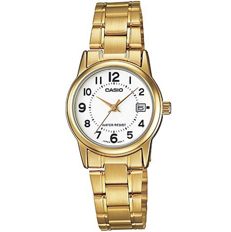 Женские часы Casio LTP-V002G-7BUDF Стильные Золотистые – низкие цены ...
