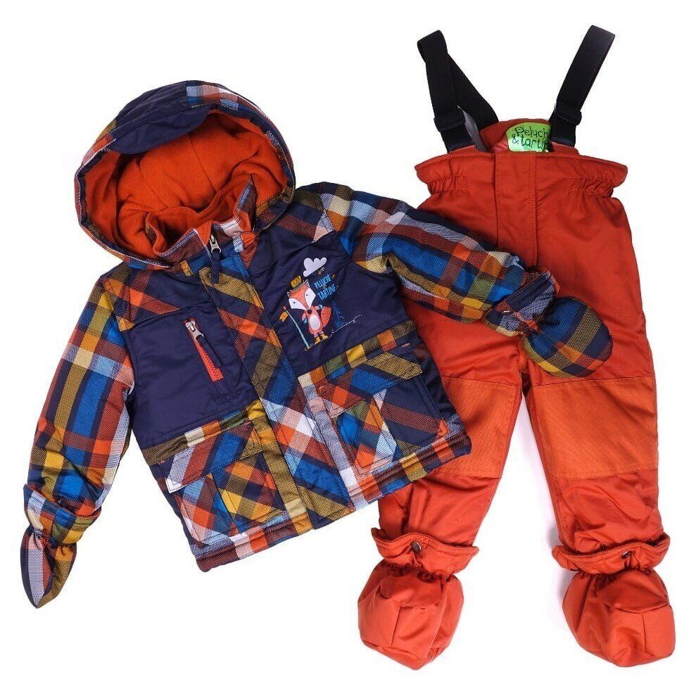 

Комплект зимний Peluche&Tartine F16M03BG Оранжевый 1 год 80 см (F16M03BG-BurnOrange-12m)