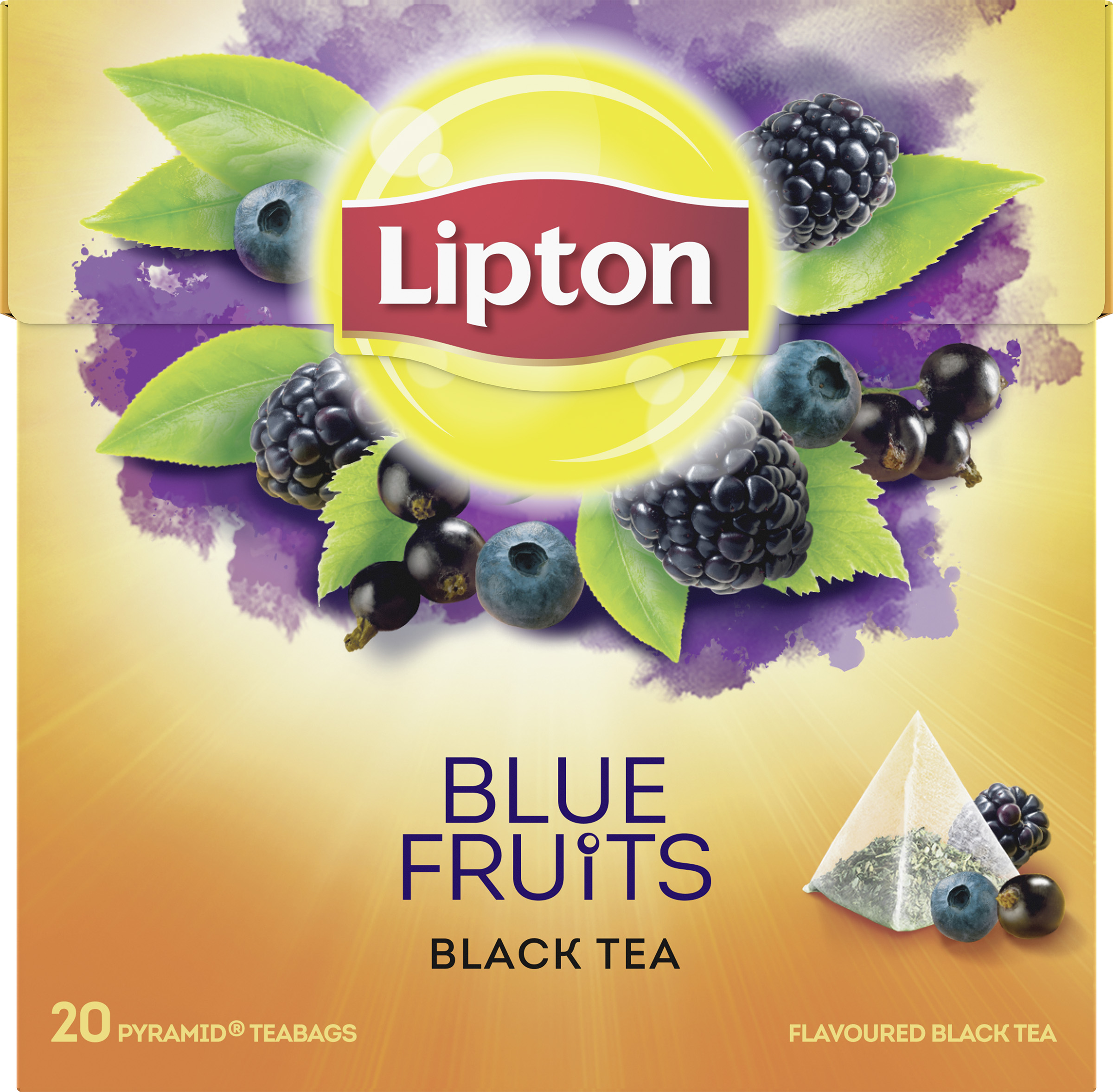 Чай черный Lipton Blue Fruit Tea 20 пакетиков (7310390855122) – ROZETKA ...