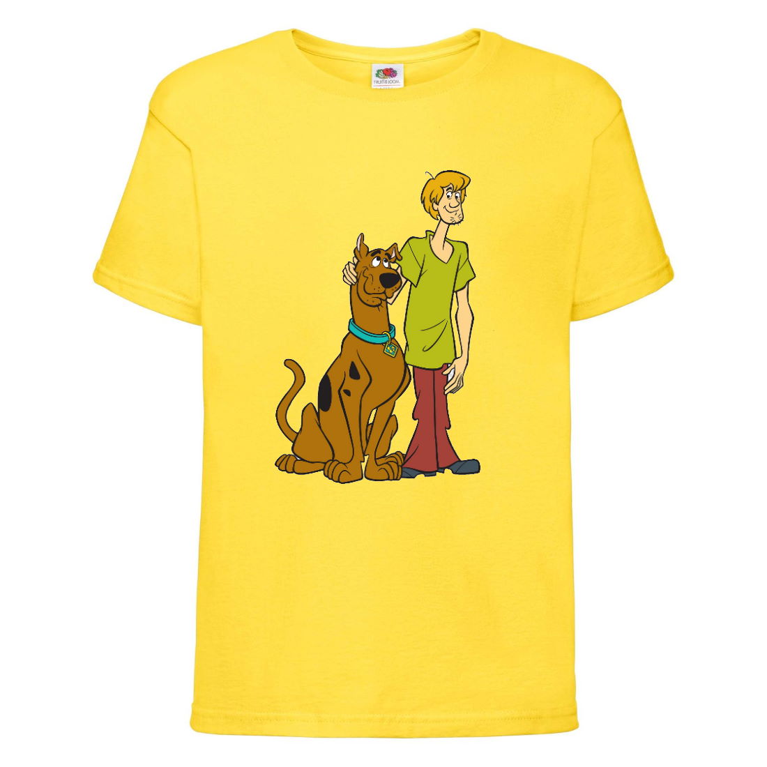 

Футболка детская Скуби-Ду 6 (Scooby-Doo) желтая 104 см