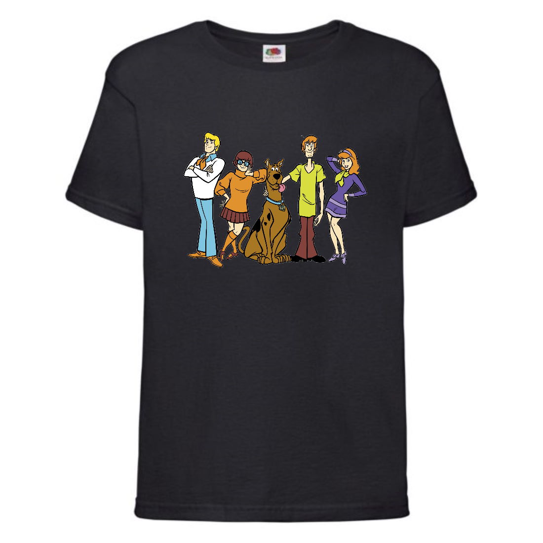 

Футболка детская Скуби-Ду 1 (Scooby-Doo) черная 104 см