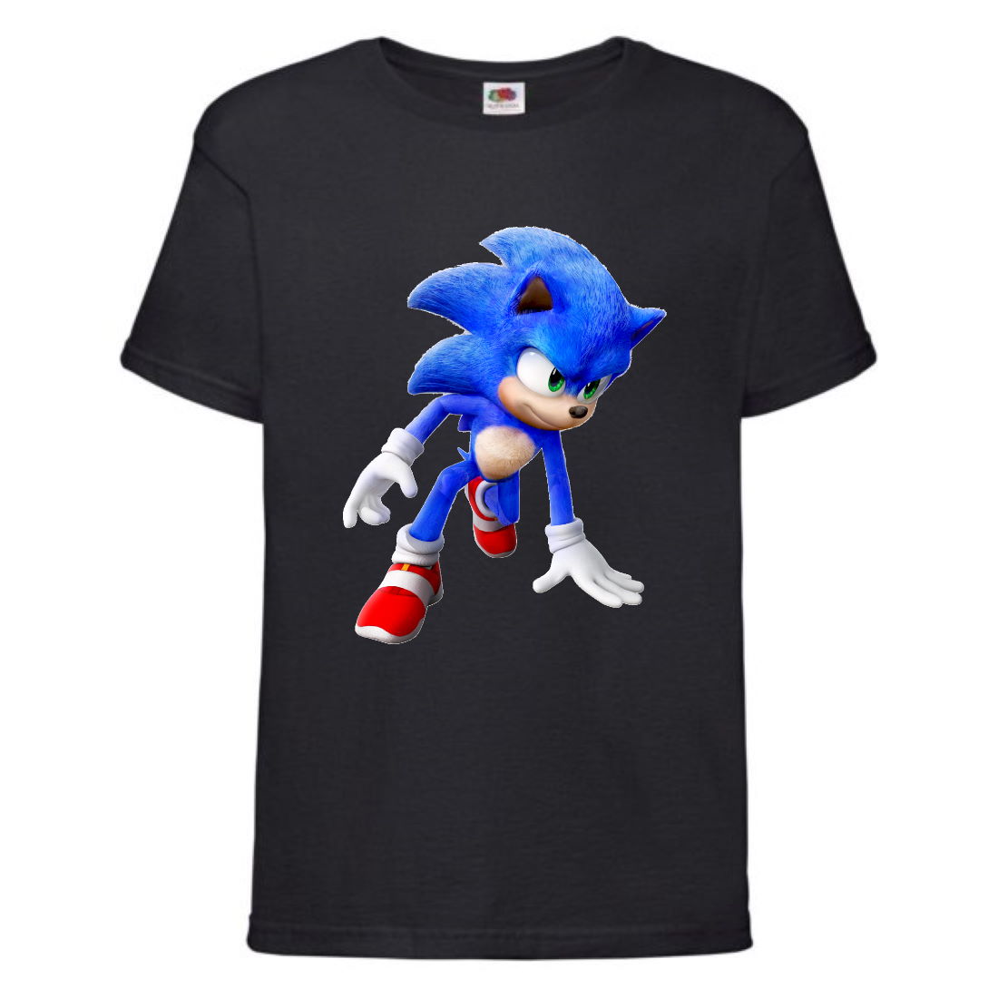 

Футболка детская Соник поворот (SONIC) черная (snc blc-02) 104 см