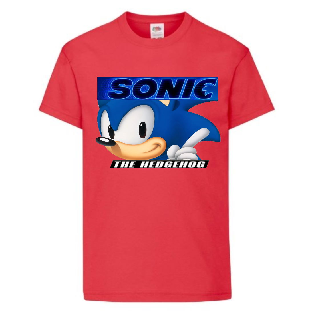 

Футболка детская Соник лицо (SONIC) красная (snc rd-4) 104 см