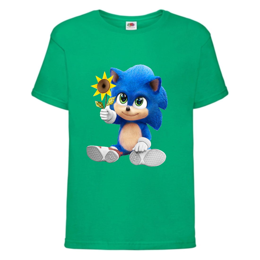 

Футболка детская Соник с цветком (SONIC) зеленая (snc grn-9) 104 см