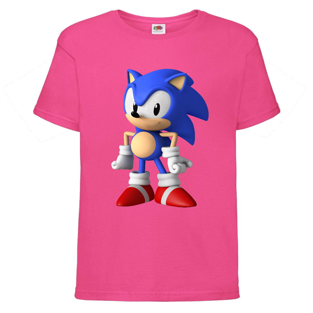 

Футболка детская Соник стоит (SONIC) розовая (snc pnc-06) 104 см