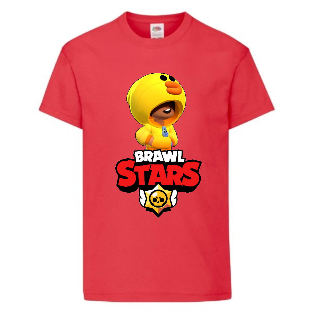 

Футболка детская Бравл Старс Лион-уточка (Brawl Stars Lion-Duck) красная (BS read-66)104 см